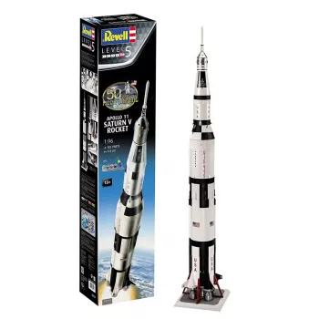 Muovimalli kuulaskeutuminen 1/96 Apollo 11 Saturn V