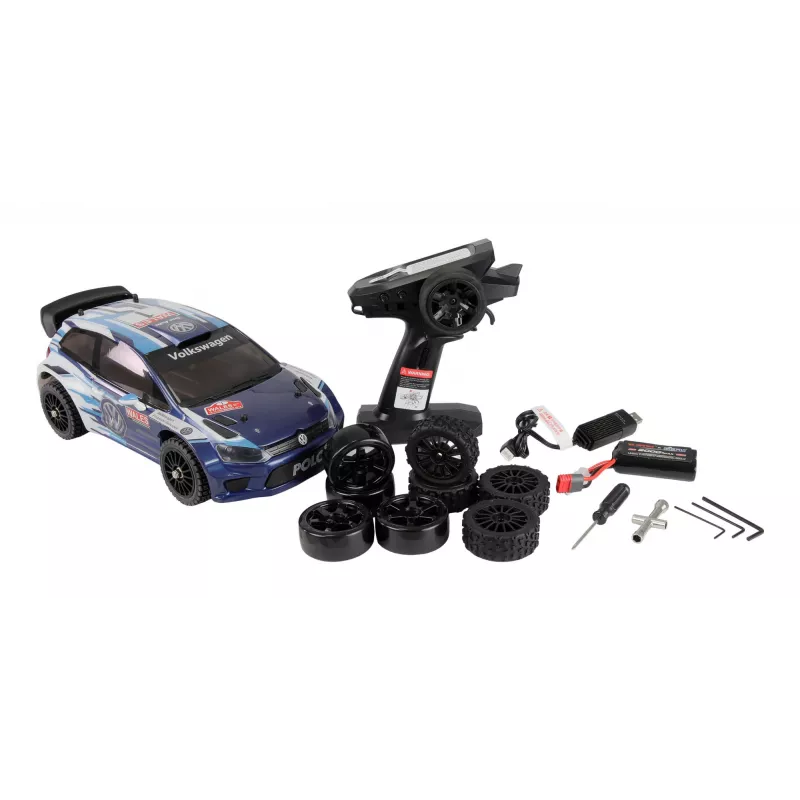 Amewi Polo R WRC, ralliauto, 1:14, 14 vuotta, 2000 mAh, 1,33 kg