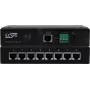 Sarjaporttipalvelin Exsys EX-61008 — 8x RS232/422/485-porttia, sisältää virtalähteen