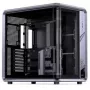 PC-kotelo Jonsplus BO400CG Midi-Tower ATX karkaistusta lasista valmistetulla sivupaneelilla, gunmetal harmaa