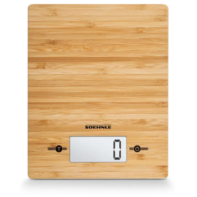Elektroninen keittiövaaka Soehnle Bamboo Countertop Rectangle