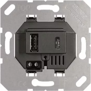 Jung USB-laturi USB15CASW (USB15CASW)