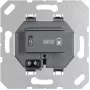 JUNG JG USB PD60 C SW USB-laturi PD 1xType-C musta (USBPD60CSW)