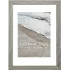 Hama Waves - lasi - MDF-levyt - harmaa - yksittäinen kehys - seinä - 20 x 28 cm - suorakaide