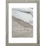 Hama Waves - lasi - MDF-levyt - harmaa - yksittäinen kehys - seinä - 20 x 28 cm - suorakaide