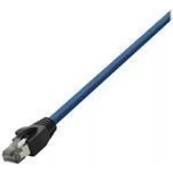 Logilink - verkkokaapeli - RJ-45 (M) - RJ-45 (M) - 15 m - SFTP, PiMF - KAT 8.1 - halogeeniton, valettu, pyöreä, ilman lukituskieltä - sininen (CQ8106S)