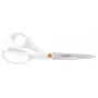 Fiskars F061200487 toimisto-/askartelusakset suoralla leikkauksella – ruostumaton teräs, valkoinen