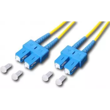 Lightwin LDP-09 SC-SC 1.0 kuituoptinen kaapeli 1 m keltainen (LDP-09 SC-SC 1.0)