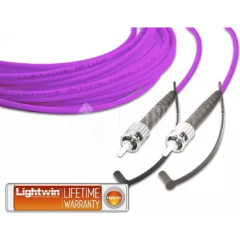 Lightwin High Quality Simplex LWL -patchkaapeli, MM OM4, ST - ST LWL -patchkaapeli (LSP-50 ST-ST 5.0 OM4)