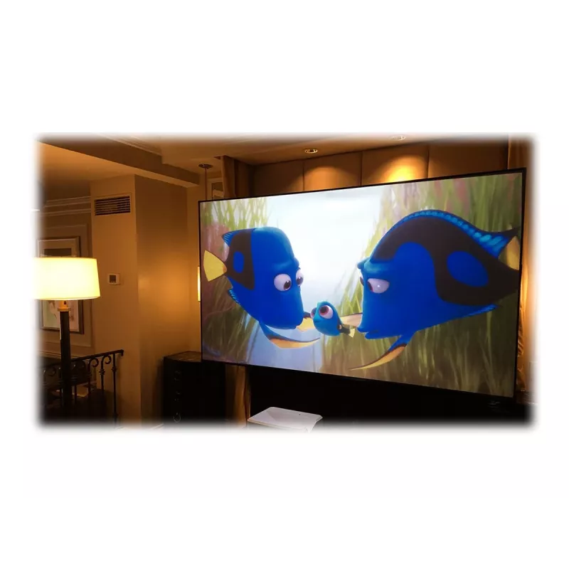 Elite Screens | kiinteäkehysinen projektionäyttö | AR120H-CLR3 | lävistäjä 120 inch | 16:9 | musta