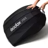 Softbox Godox P90L 90cm musta nylon polyesteri diffuusoreilla