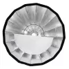 Softbox Godox P90L 90cm musta nylon polyesteri diffuusoreilla