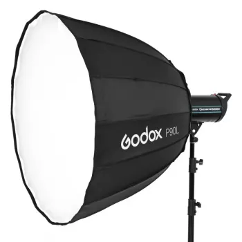 Softbox Godox P90L 90cm musta nylon polyesteri diffuusoreilla
