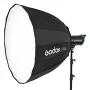 Softbox Godox P90L 90cm musta nylon polyesteri diffuusoreilla