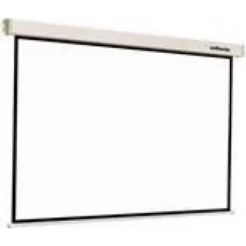 Projektiokangas REFLECTA Crystal-Line Rollo lux 160 x 160 (näkyvä 156 x 156 cm, 1:1, neliö, musta/valkoinen)