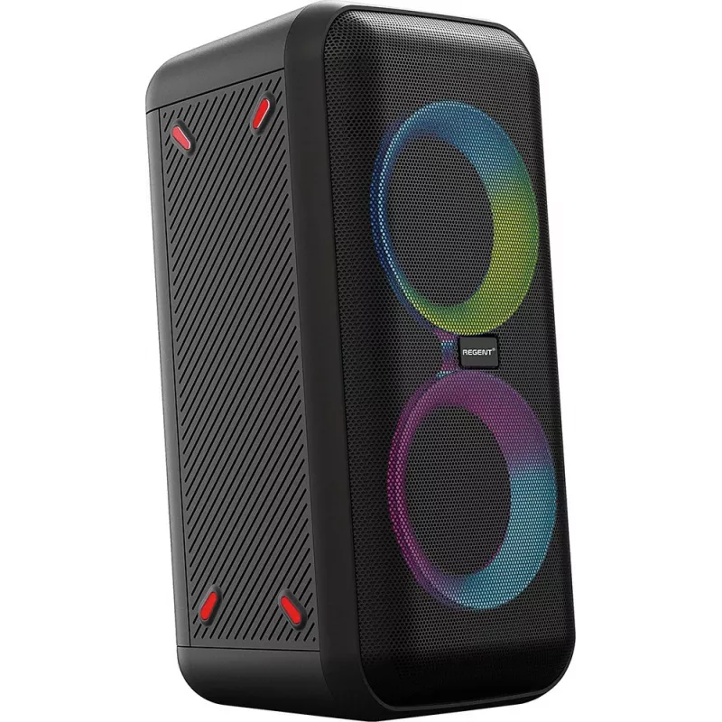 Bluetooth-kaiutin FERGUSON REGENT Power Audio 400BT RGB 60W FM USB AUX DSP musta