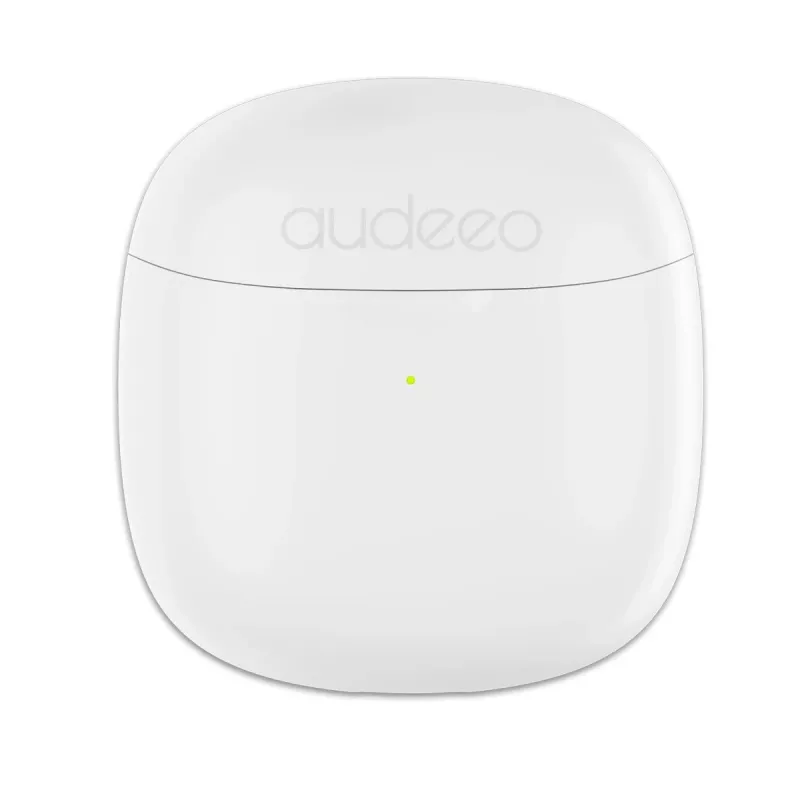 Langattomat TWS-nappikuulokkeet Audeeo Orbiter II – True Wireless Stereo, valkoinen