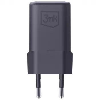 Laturi 3MK Hyper Charger PD 33W GaN QC4+ musta — 33W PD-pikalaturi GaN-teknologialla