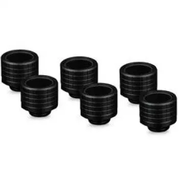 Thermal Grizzly Thermal Interface Fitting DeltaMate Fitting HT16 musta (6 kpl:n pakkaus)