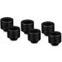 Thermal Grizzly Thermal Interface Fitting DeltaMate Fitting HT16 musta (6 kpl:n pakkaus)