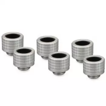 Thermal Grizzly DeltaMate Fitting HT14, messinki G1/4, nikkeli, 6 kpl:n pakkaus (TG-DM-FIT-6214)