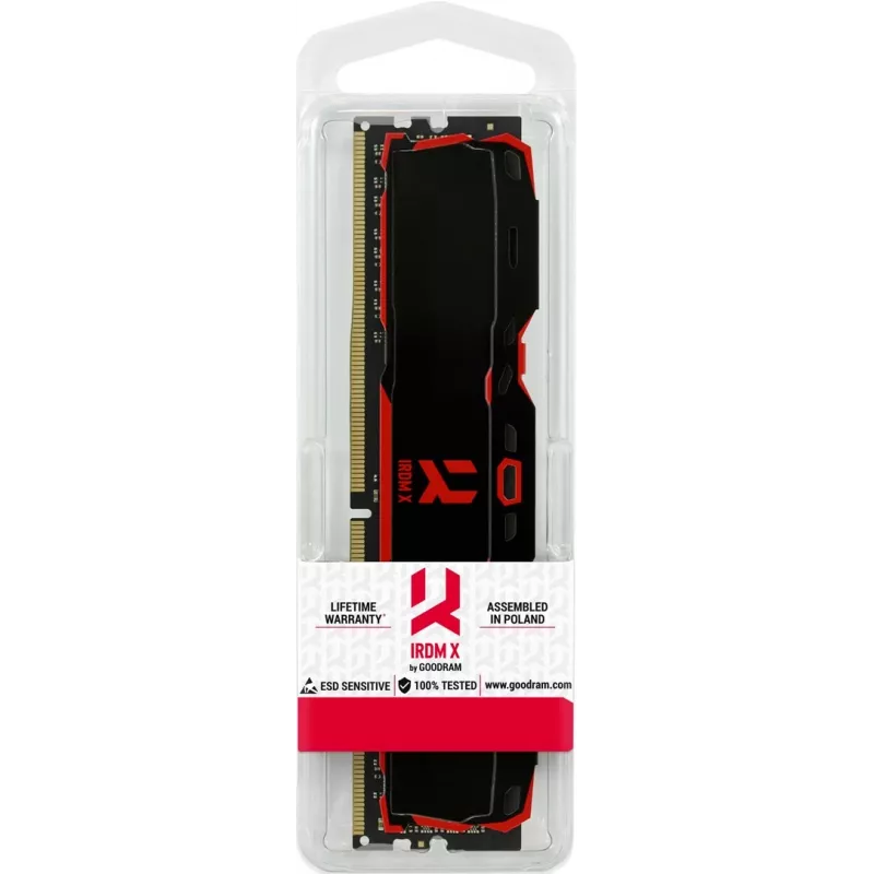 GOODRAM DDR4 16GB 3200MHz IRDM X musta RETAIL