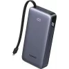 UGREEN Powerbank 20000 mAh PB536 45 W kannettava laturi, 20000 mAh akkukapasiteetti, 45 W lähtö (harmaa)