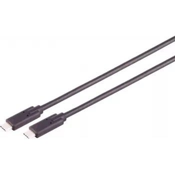 USB-kaapeli S/CONN 13-63035 USB4 Gen 3x2 2 m USB-C musta