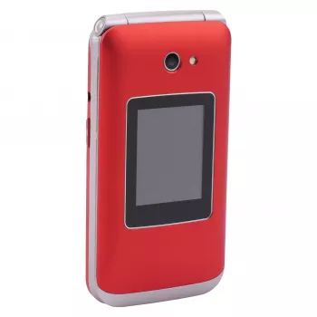 Flip-puhelin Olympia VITUS 4G — 2,8 inch (7,11 cm) LCD, Bluetooth, FM-radio, 147 g, punainen