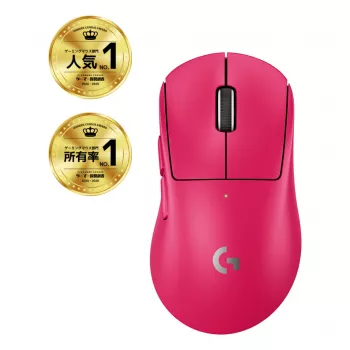 Hiiri Logitech G 910-007374 oikeakätisille RF Wireless optinen 44 000 DPI 1 ms 5 painiketta magenta