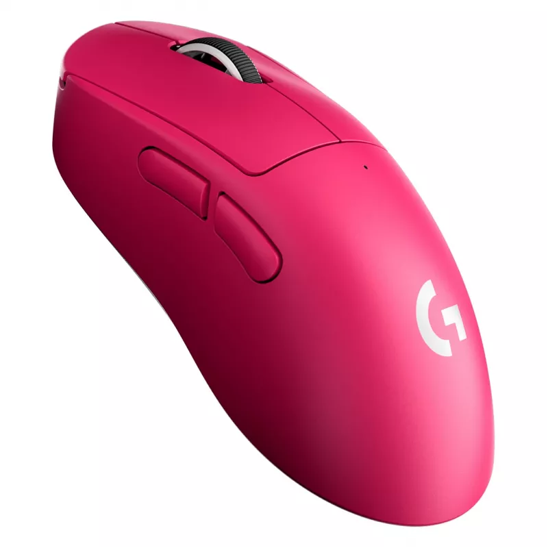 Hiiri Logitech G 910-007374 oikeakätisille RF Wireless optinen 44 000 DPI 1 ms 5 painiketta magenta