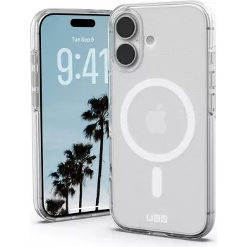 UAG Scout Clear MagSafe -kotelo Google Pixel 10 -sarjalle Ice/White