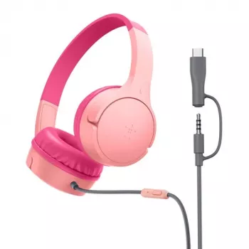 Belkin SoundForm johdolliset on-ear-kuulokkeet lapsille, pk.AUD010hqPK