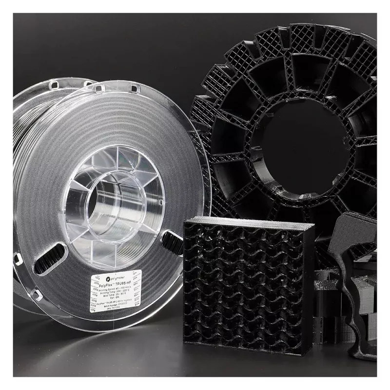 3D-tulostusmateriaali Polymaker PD03001 musta 1 kg 1,75 mm