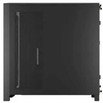 CORSAIR Mid-Tower PC-kotelo FRAME 4000D RS Wood – musta/pähkinä
