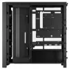 CORSAIR Mid-Tower PC-kotelo FRAME 4000D RS Wood – musta/pähkinä