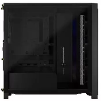 Corsair FRAME 4000X RS Mid-Tower PC-kotelo musta RGB-tuulettimet 4x RS120 PWM