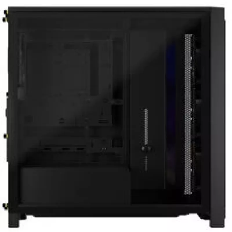 Corsair FRAME 4000X RS Mid-Tower PC-kotelo musta RGB-tuulettimet 4x RS120 PWM