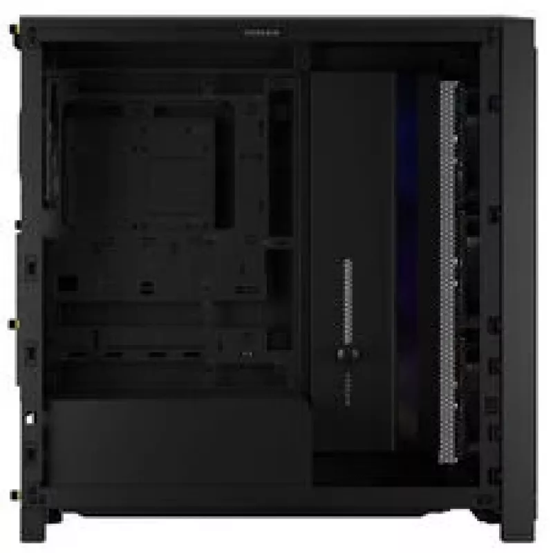 Corsair FRAME 4000X RS Mid-Tower PC-kotelo musta RGB-tuulettimet 4x RS120 PWM