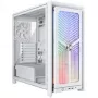 Corsair FRAME 4000X RS Mid-Tower PC-kotelo, karkaistu lasi, valkoinen