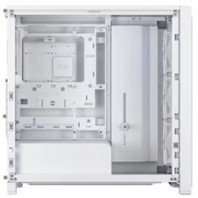 Corsair FRAME 4000X RS Mid-Tower -tietokonekotelo, karkaistu lasi, valkoinen