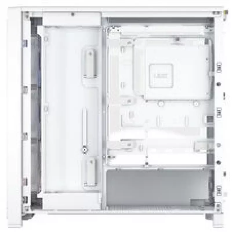 Corsair FRAME 4000X RS Mid-Tower -tietokonekotelo, karkaistu lasi, valkoinen