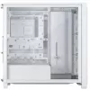 Corsair FRAME 4000X RS Mid-Tower -tietokonekotelo, karkaistu lasi, valkoinen