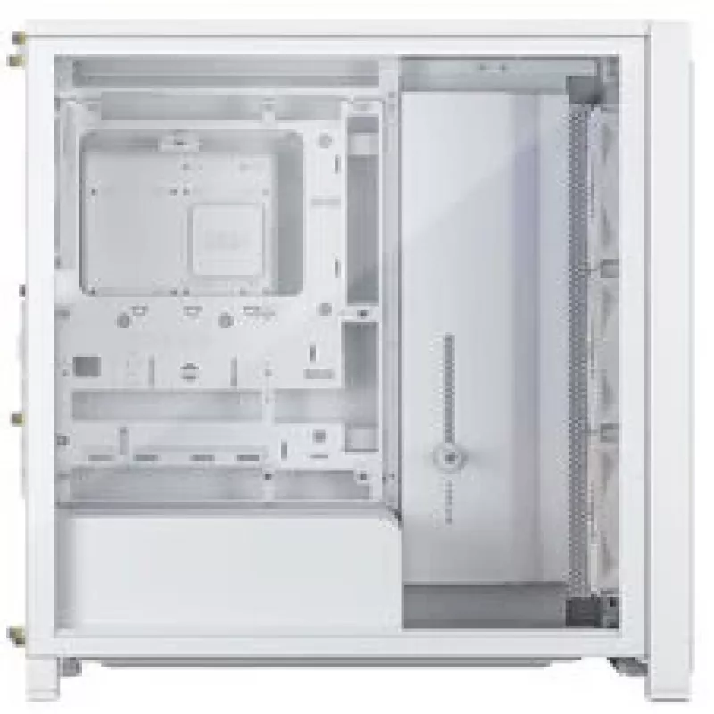 Corsair FRAME 4000X RS Mid-Tower -tietokonekotelo, karkaistu lasi, valkoinen