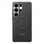 Samsung Carbon Magnet -kotelo Galaxy S26 Ultra, Dark Gray