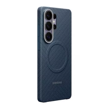 SAMSUNG Carbon Magnet -kotelo Galaxy S26 Ultra tummansininen (EF-KS948SCEGWW)
