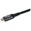 EQUIP USB4 Gen 2x2 C–C-kaapeli 3,0 m, PD 100W, 4K/60Hz, 20Gbps, musta