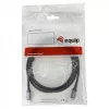 EQUIP USB4 Gen 2x2 C–C-kaapeli 3,0 m, PD 100W, 4K/60Hz, 20Gbps, musta