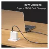 EQUIP USB4 Gen 2x2 C–C-kaapeli 3,0 m, PD 100W, 4K/60Hz, 20Gbps, musta