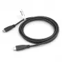 EQUIP USB 2.0 Type-C–Type-C-kaapeli M/M 0,3 m PD 60 W, 0,48 Gbit/s, nikkelöidyt koskettimet, musta